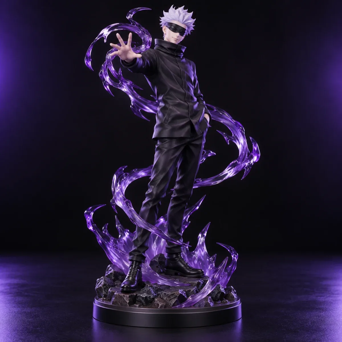 Studio illustration of an anime collectible